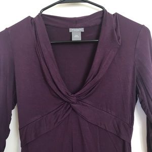 Ann Taylor Purple Top